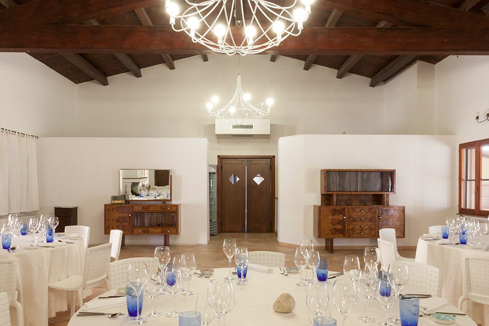 Sala ristorante di prossima apertura Accademia Casa Puddu – fotografie di Alessandro Congiu