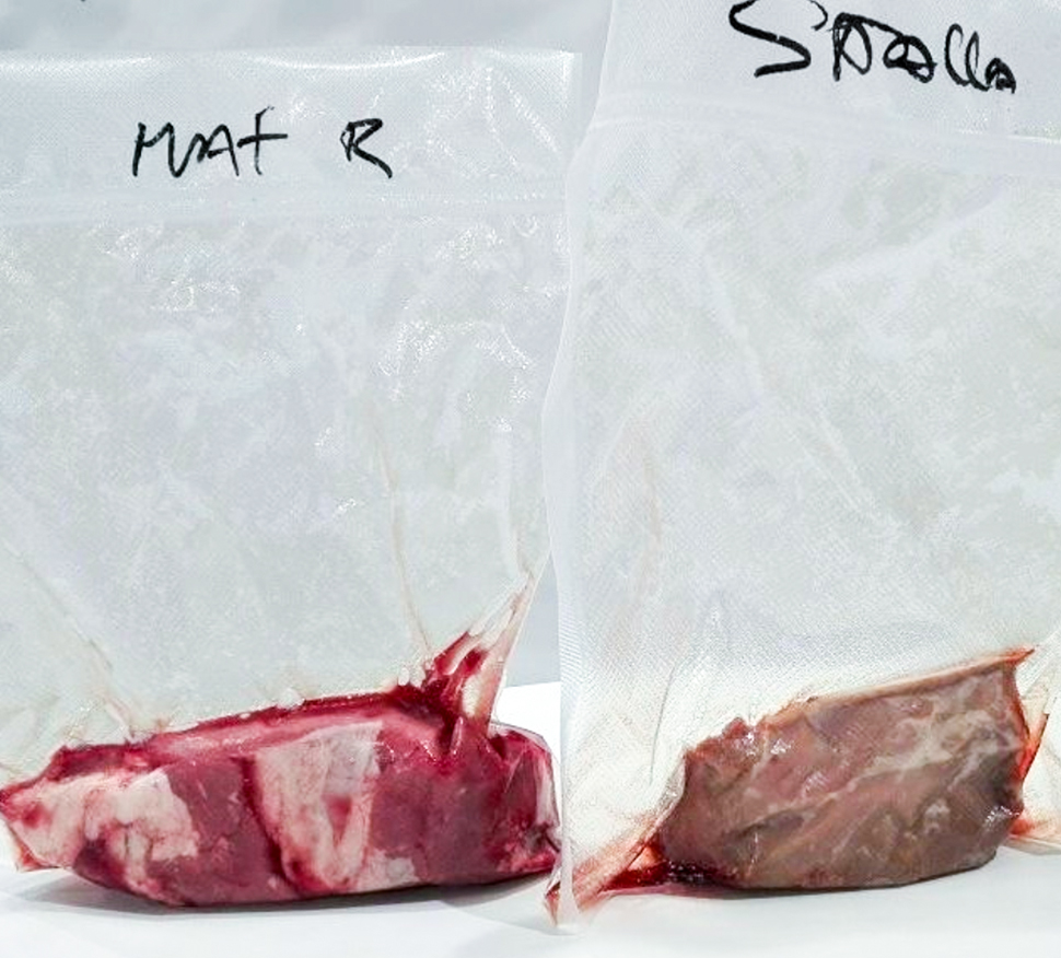 a4 differenza tra carne maturata e carne non maturata dopo 4 giorni di frogorifero