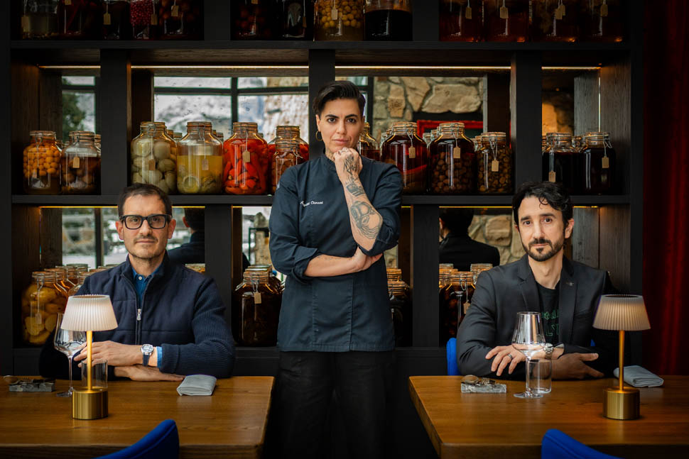 1 Owners Alexander Maximilian Spogler and Chef Aggeliki Charami