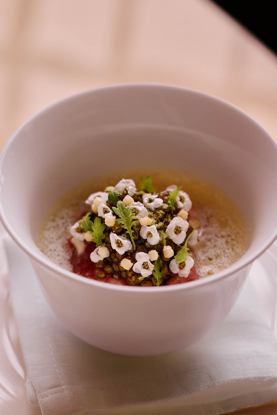 10 Wagyu tartare with Gillardeau oyster caviar and wasabi