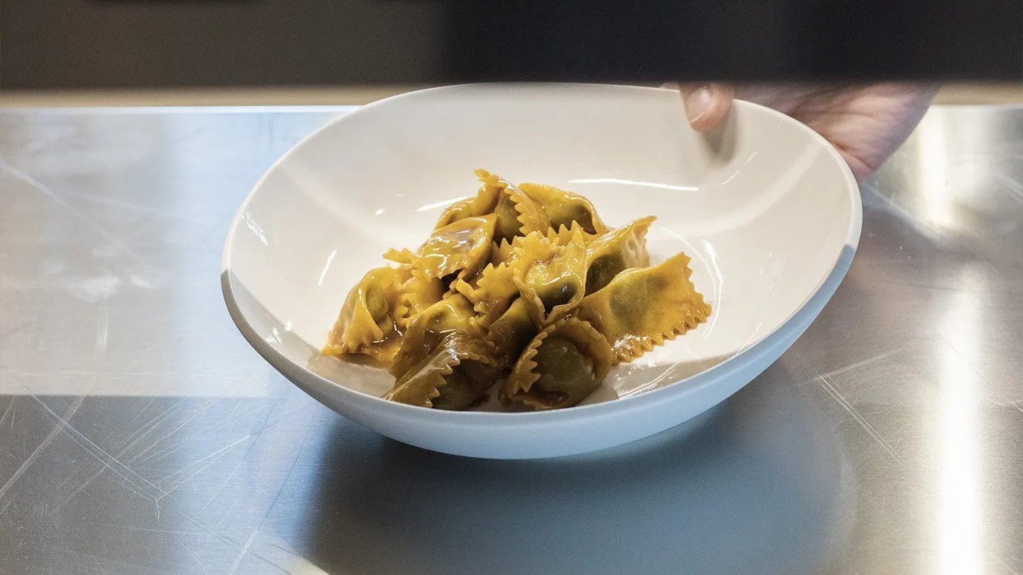 5 Coltivare agrirelais chef luca zecchin Cucina presentazioneAgnolotti 2026 03 24 13 56 08