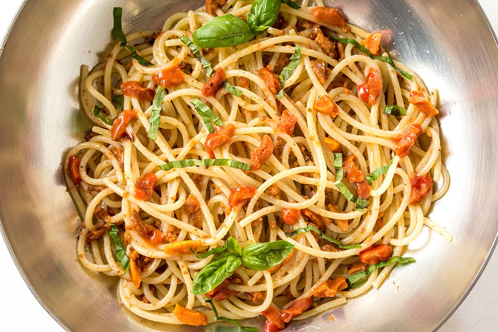 Spaghetti con i ricci