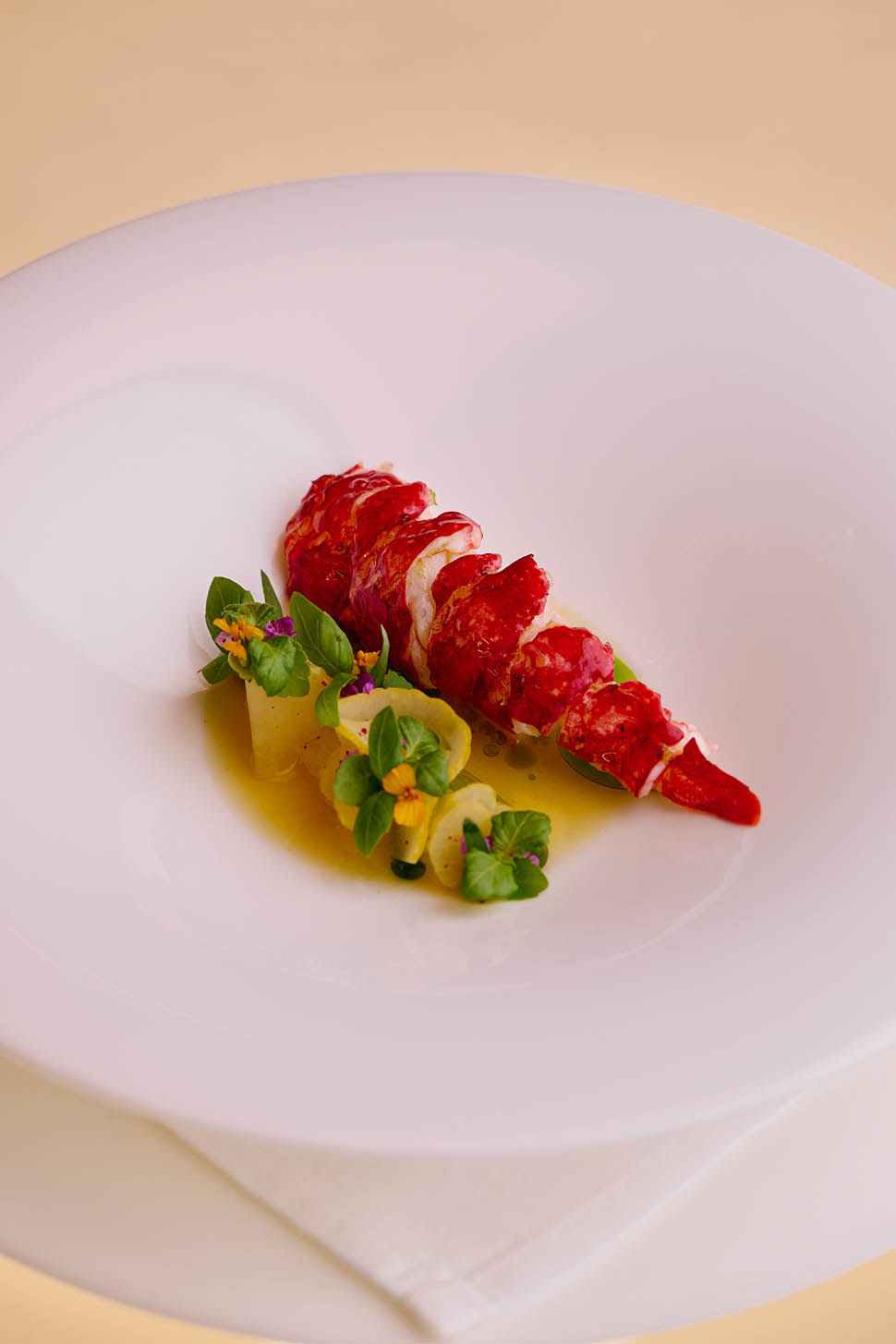 9 Brittany Lobster with c itrus g inger avocado and herbs