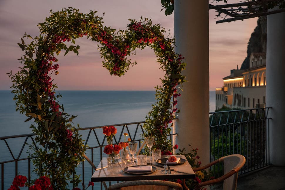 Anantara Amalfi Hotel Dining by Design Love Table 1987