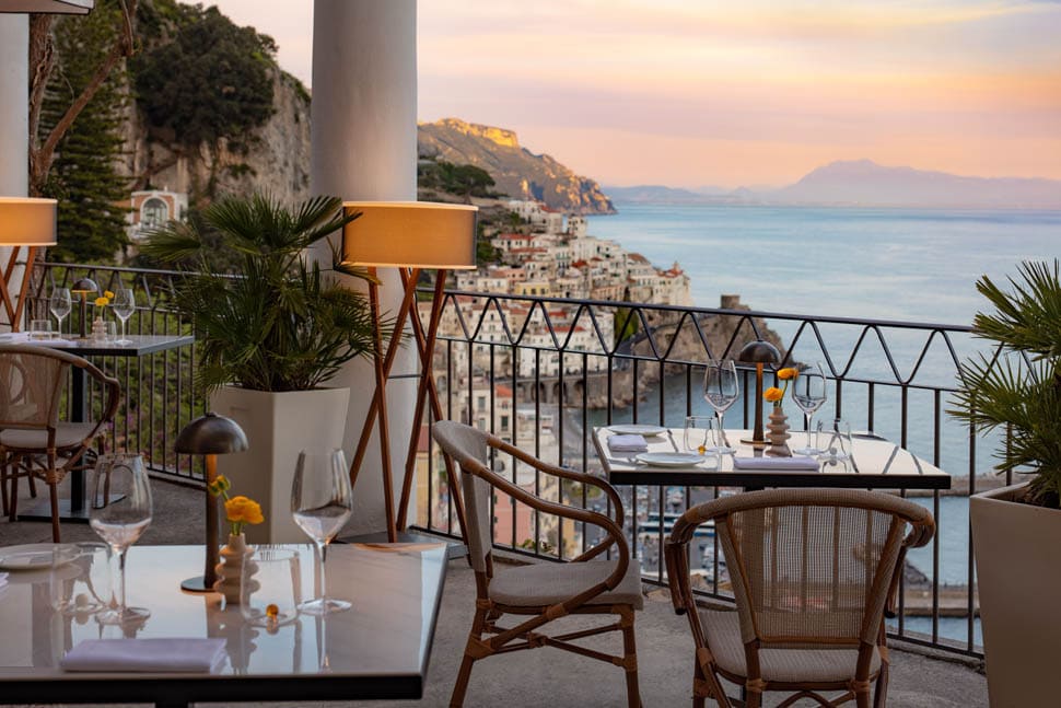 Anantara Amalfi Hotel Ristorante Dei Capucci Terrace Dining 1948