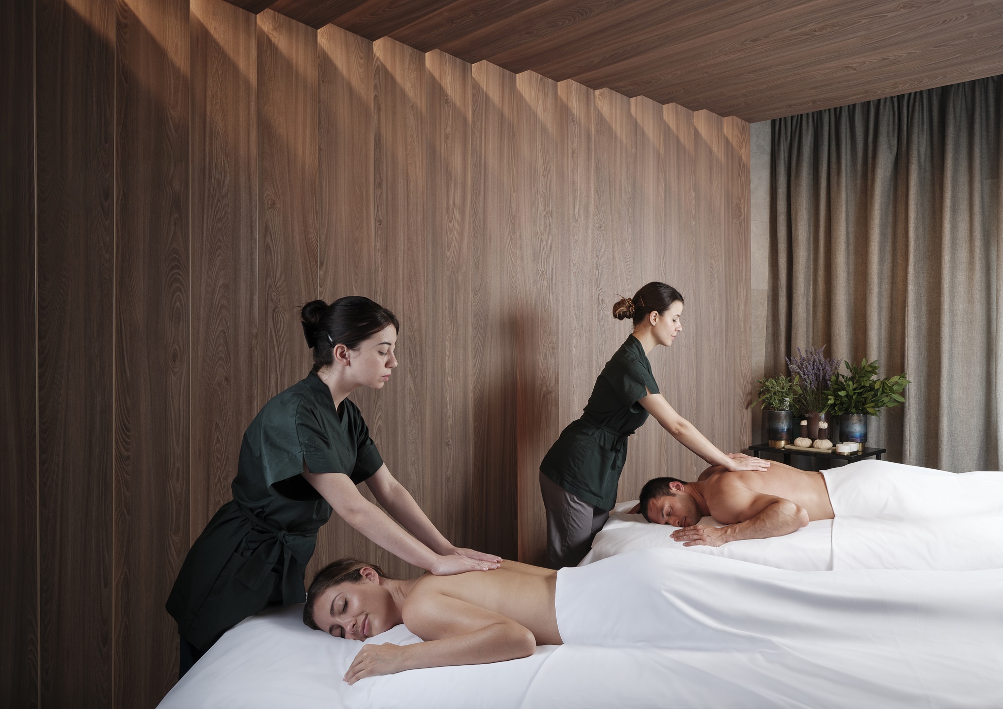 Anantara Palazzo Naiadi Rome Hotel Anantara Spa Couple Treatment Diocletian Bath Ritual 1