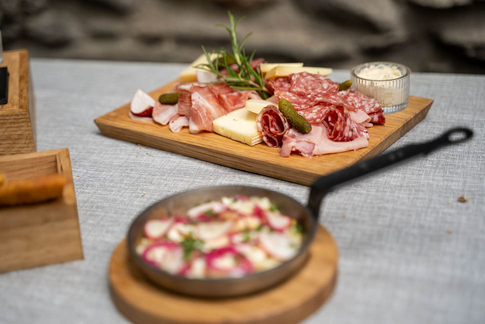 Antipasto di formaggi e salumi bistrot di Tina Marcelli