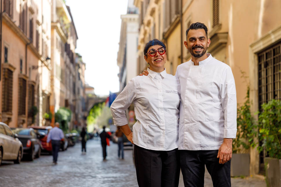 Antonella Mascolo e Adriano Magnoli