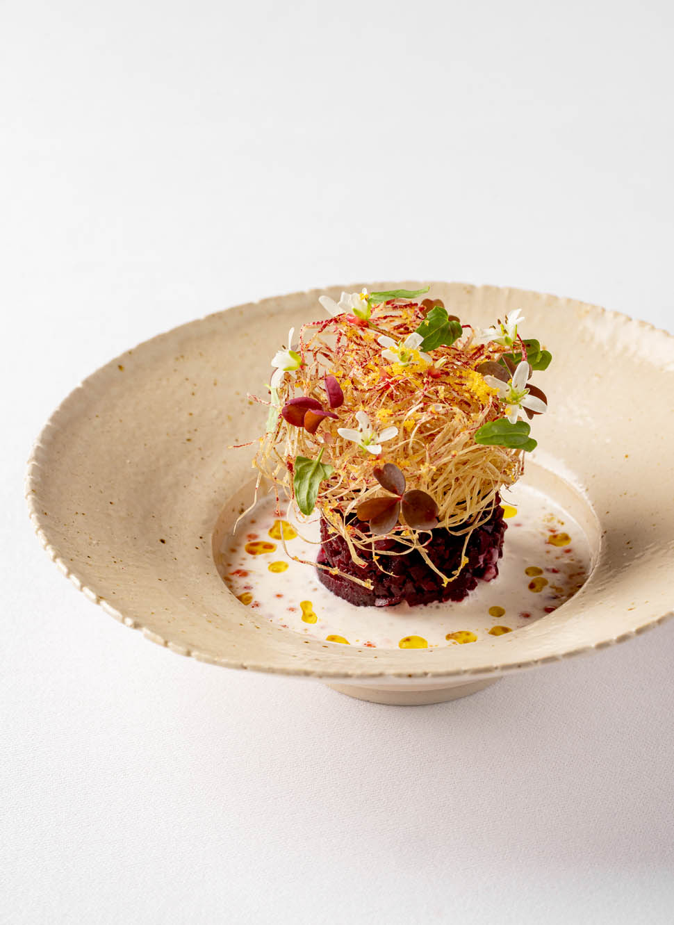 BBQ beetroot white kombu smoked creme cru pike and trout roe bottargajpeg 7