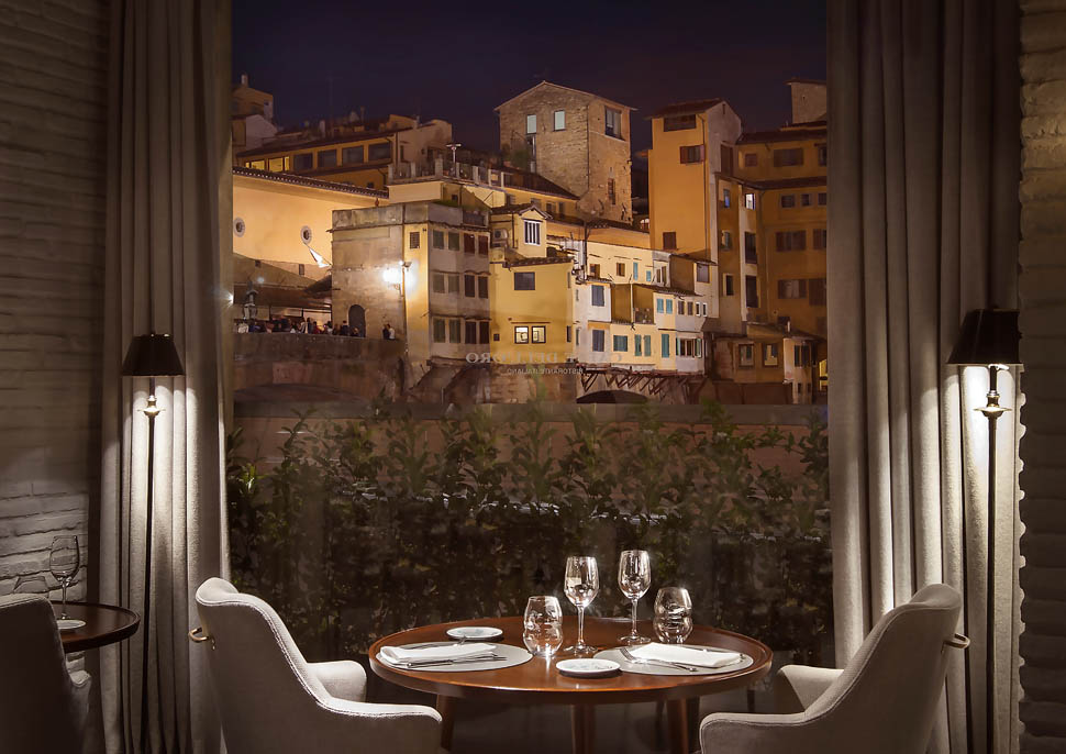 Caffe dell Oro dettaglio vista Ponte Vecchio 2025 07 23 17 18 02