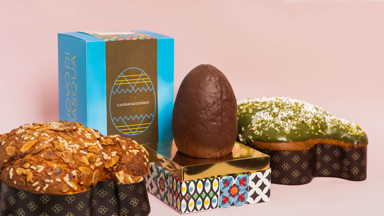 Cannavacciuolo Lab Pasqua 2026 selezione colombe e uovo