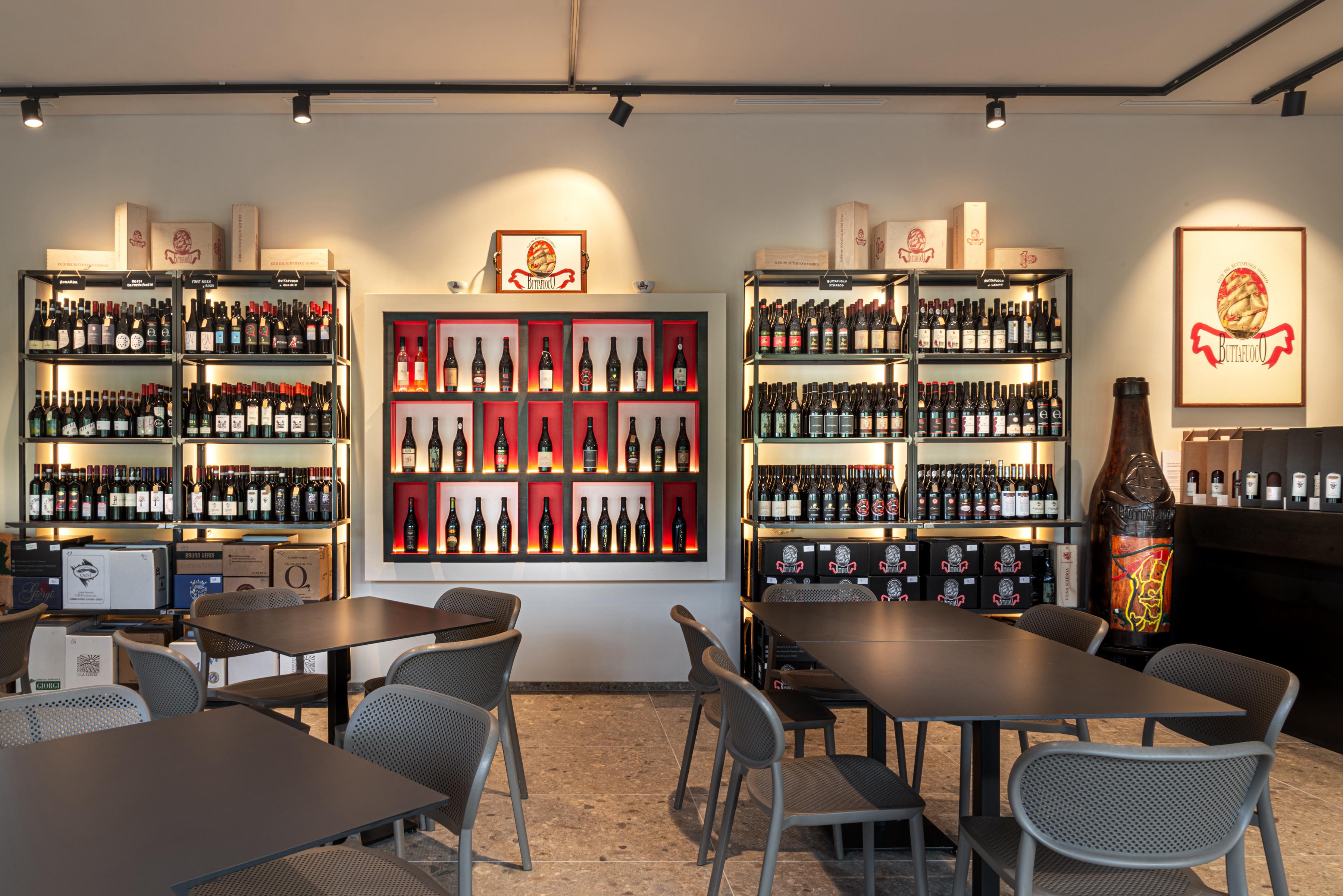 Casa del Buttafuoco Storico esposizione vini