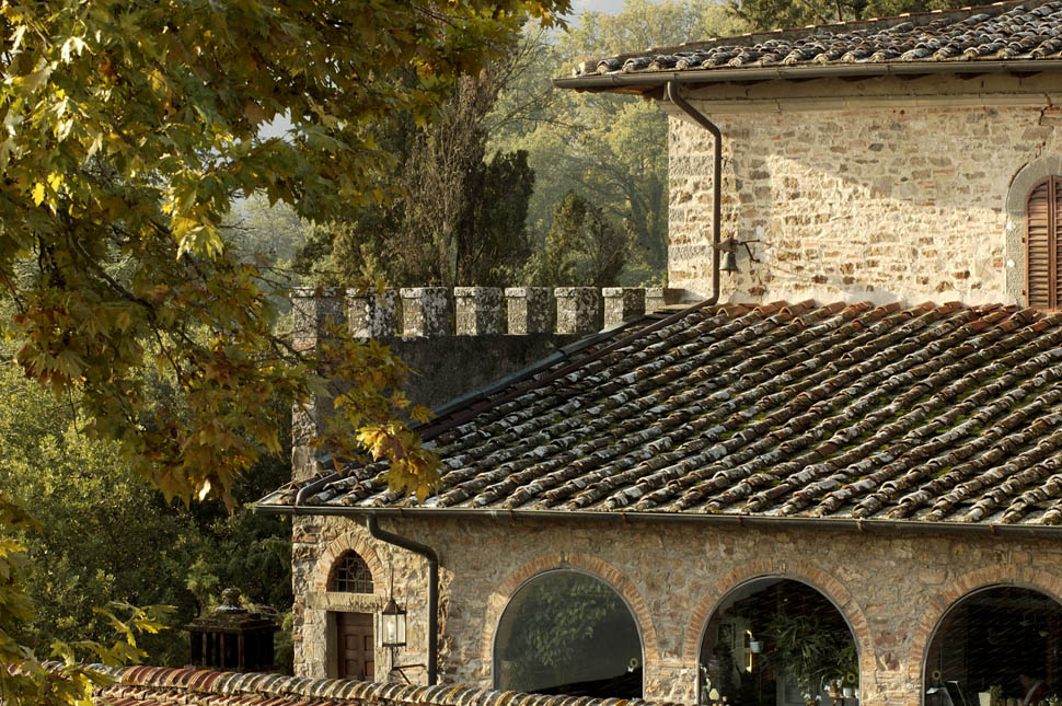 Castello di Querceto castello esterni castellodiquerceto