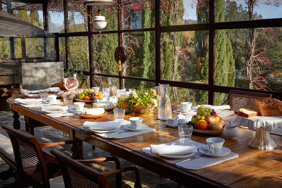 Castello di Vicarello Veranda