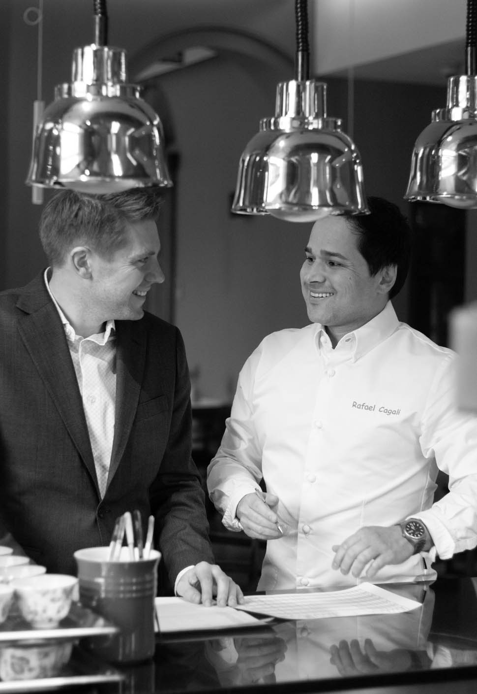 Charlie Lee and Rafael Cagali DaTerra