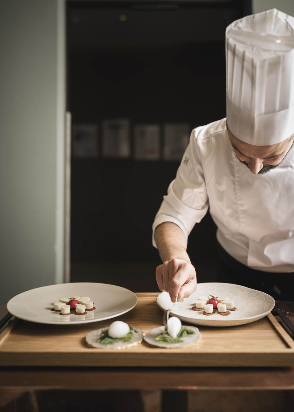 Chef Andrea Moccia credits Hannes Niederkofler 2
