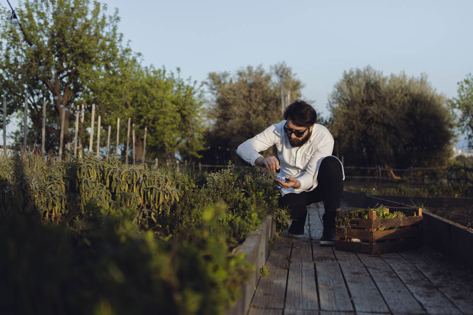 Chef Francesco Giura Orto Dodici Zappe
