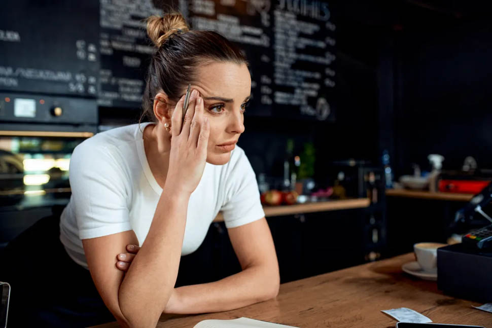 Chef in burnout iStock