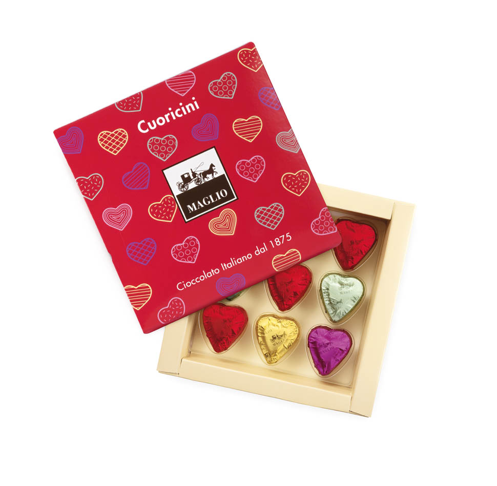 Cioccolato Maglio scatola cuori