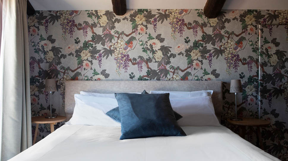 Coltivare Relais Testata Letto Carta da parati