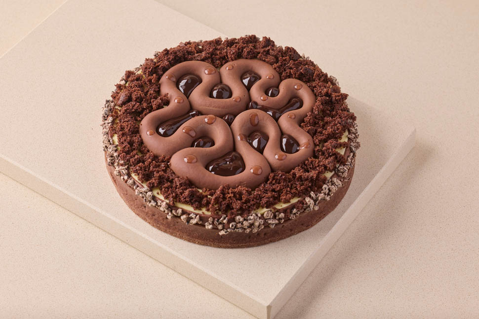 Crostata tre cioccolati De Santi Pastry Lab