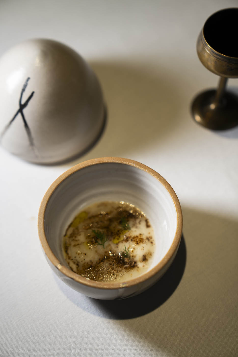 Espressione Vegetariana Pre dessert Finocchio vin brule al Lambrusco di Modena2