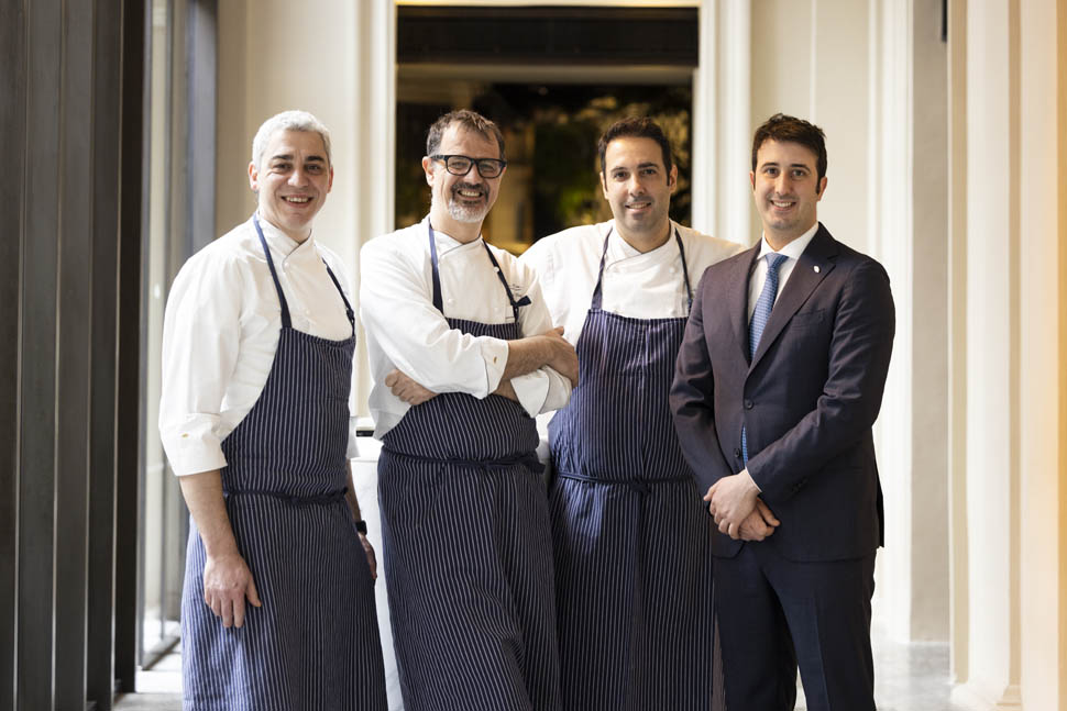 Executive Sous Chef Federico dell Omarino Executive Chef Antonio Guida Executive Pastry Chef Marco Pinna Director of Fine Dining Manuel Tempesta