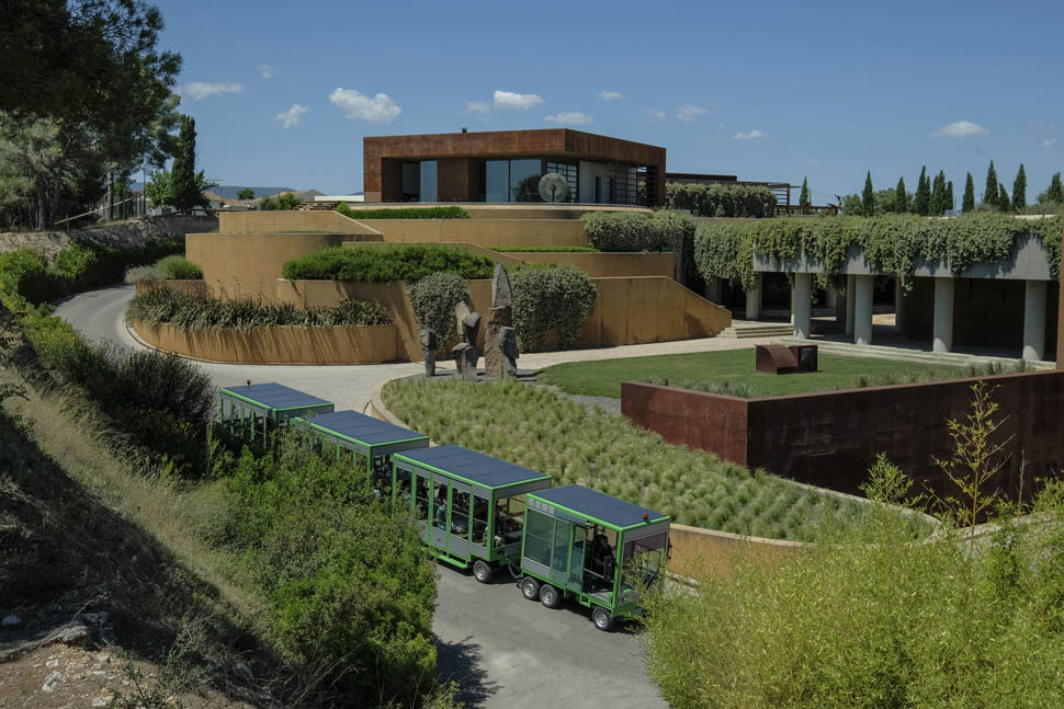 FAMILIA TORRES Celler Waltraud tren electrico