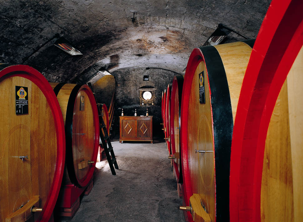 Farina Wines Barricaia storica