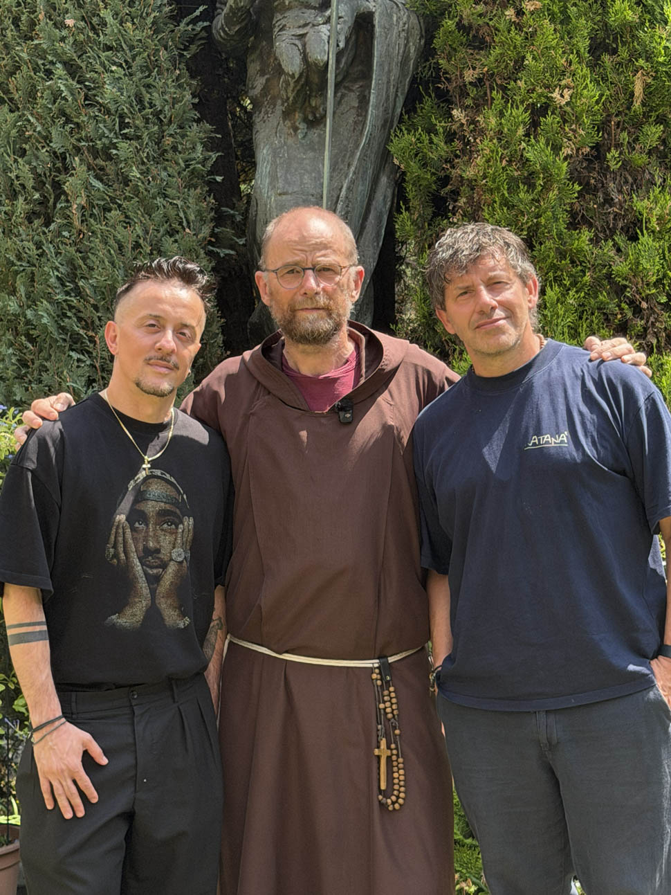 Foto ritratto Fra Marcello Cesare Battisti Dardust