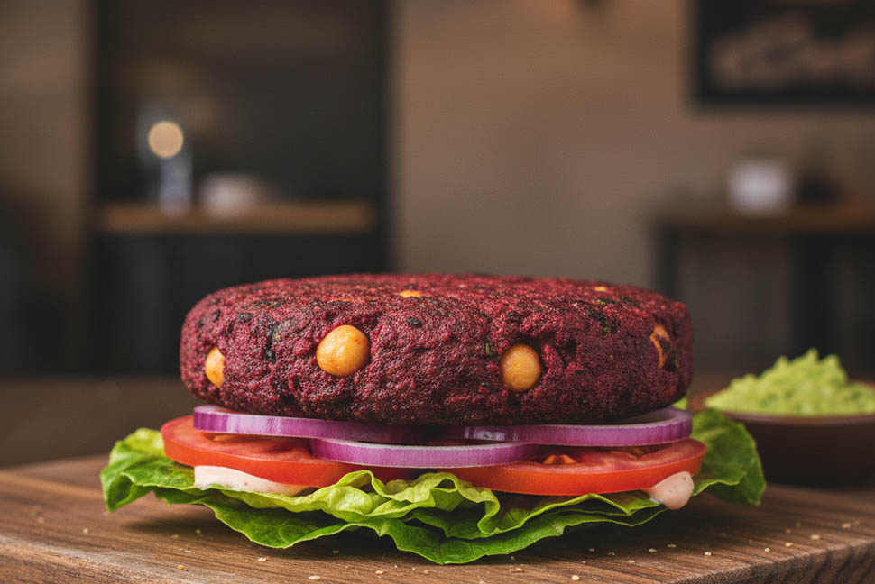 Gemini Generated Image vegan burger 1