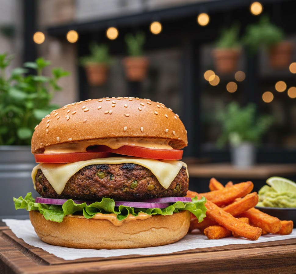 Gemini Generated Image vegan burger 2