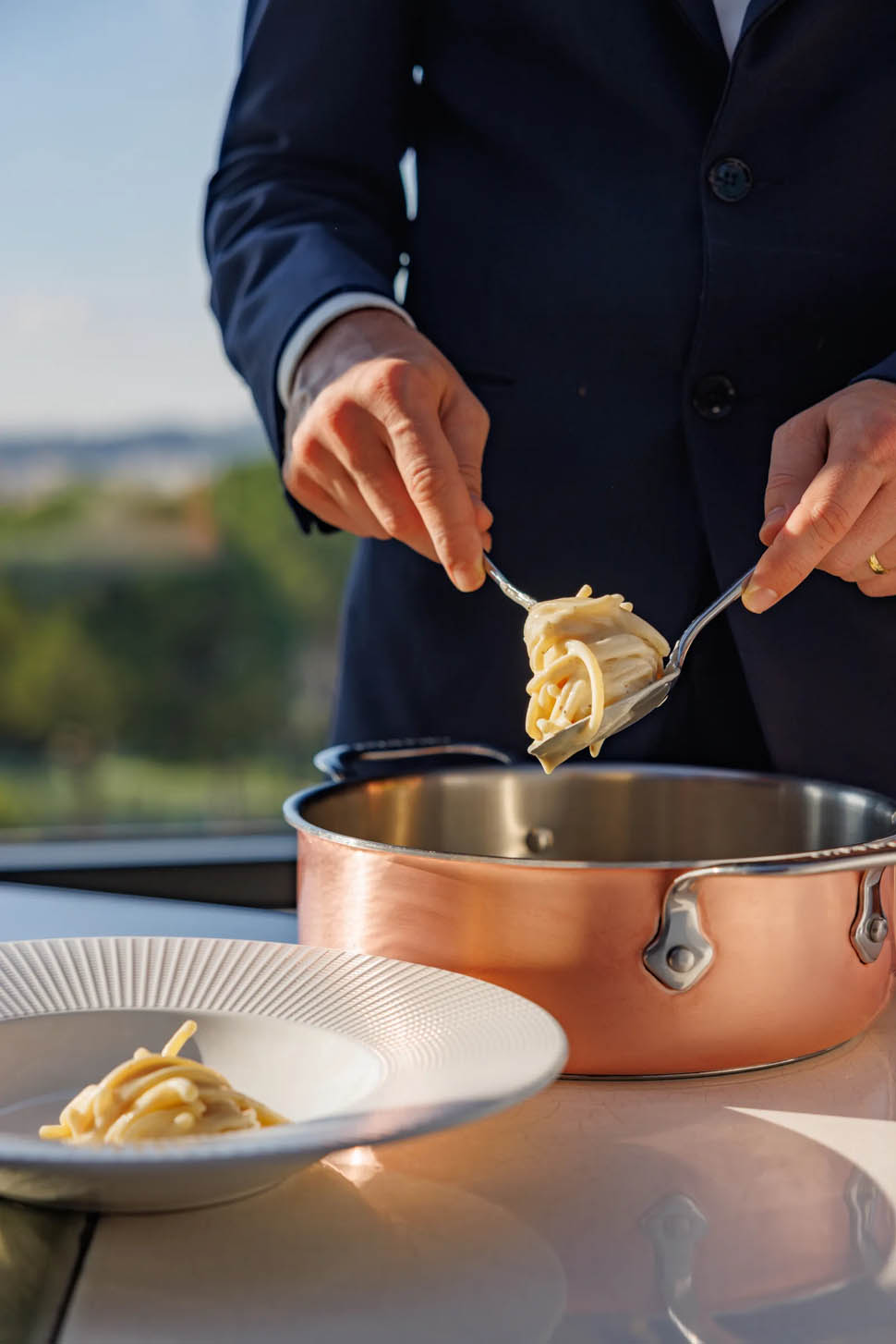 Hotel Eden Cacio e Pepe Il Giardino Ristorante pt Dorchester Collection
