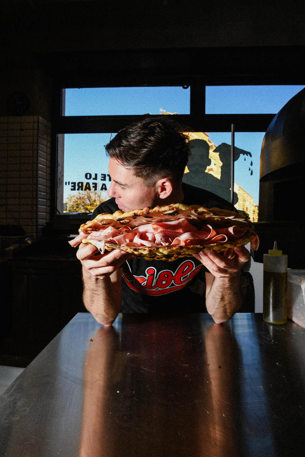 Jacopo mercuro pizza Mortadella