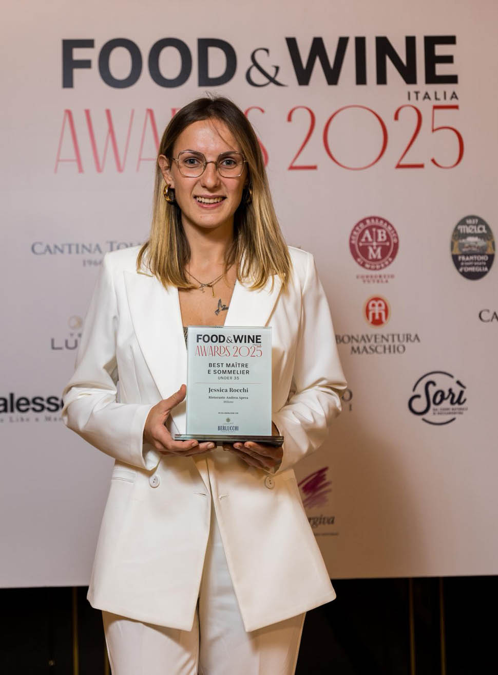 Jessica Rocchi Best Maitre e Sommelier Under 35