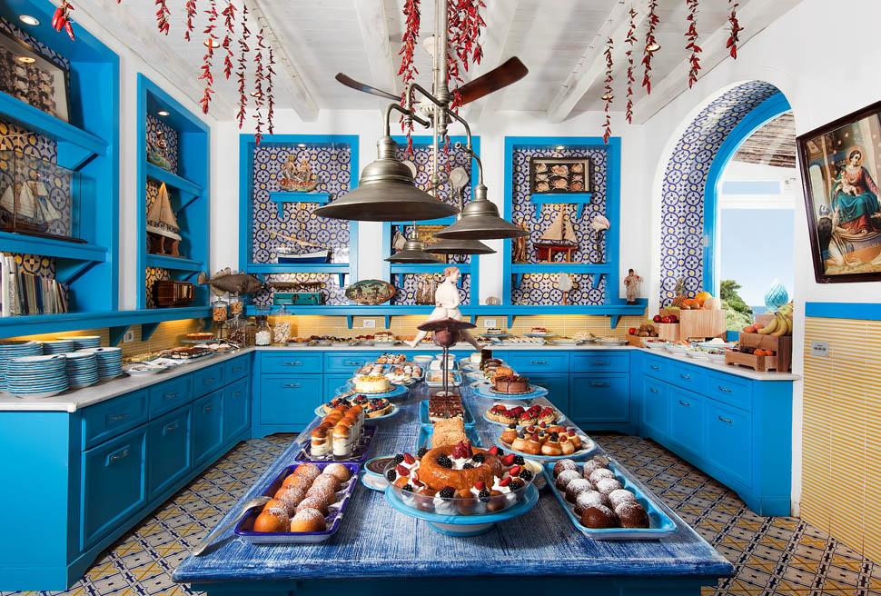 Jumeirah Capri Palace Il Riccio Dessert Spread 1