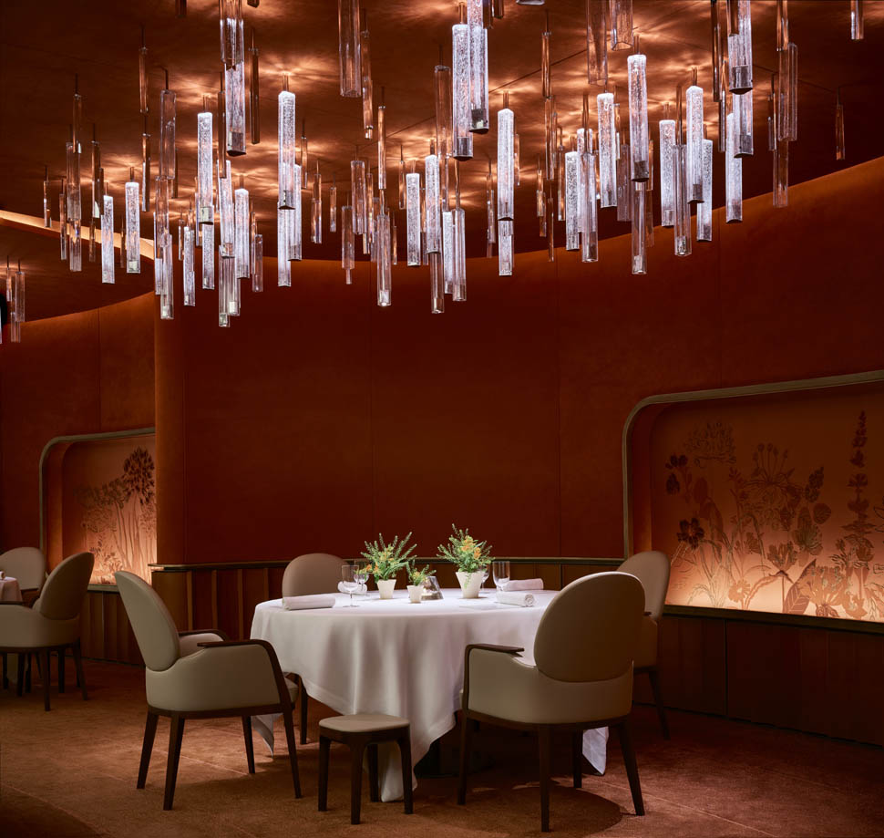 La Pergola Dining Table with Background foto Antonio Saba