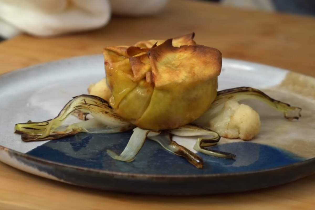 Lasagnetta al gorgonzola di Bruno Barbieri 