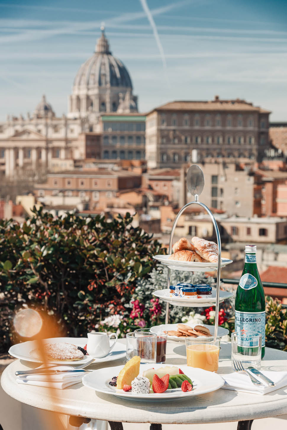 Les etoiles Colazione con vista di San Pietro 1