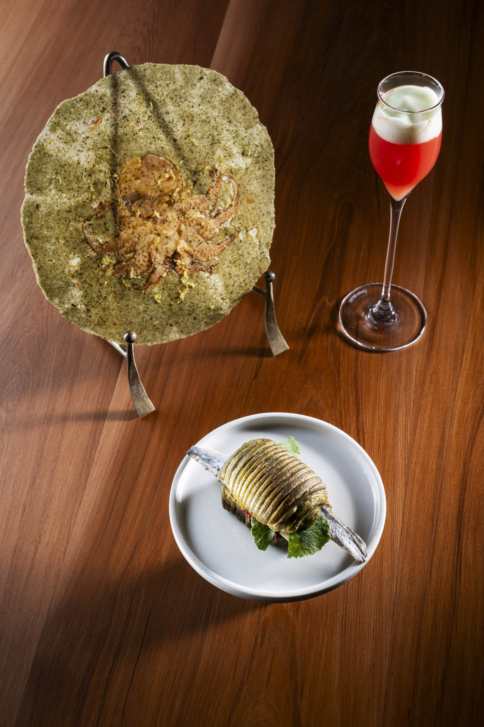 Madonnina del Pescatore Cialda e panino sfogliato all alice