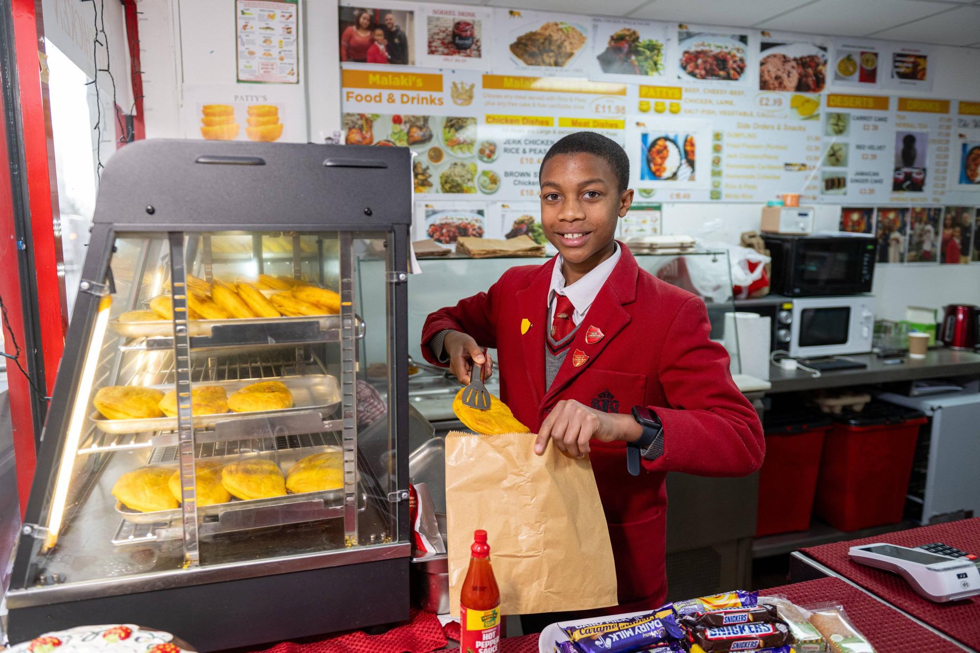 Malaki Conteh Tony Kershaw SWNS 2