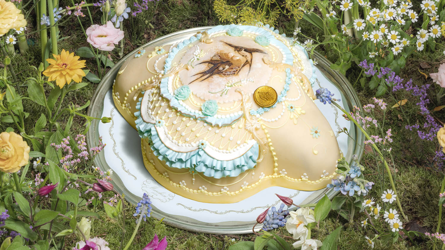 Marchesi 1824 Hand decorated colomba