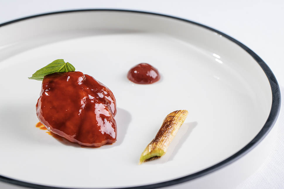 Moma Animelle alla diavola ketchup alle prugne aglio novello e basilico H4A5923