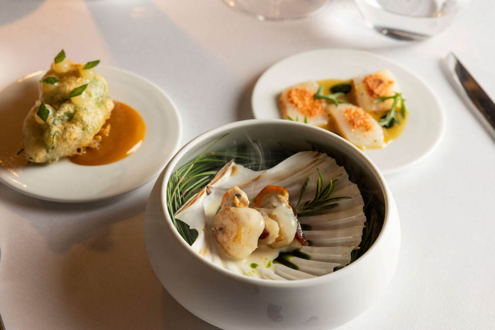 Olio 2025 Capesante in tre servizi 19