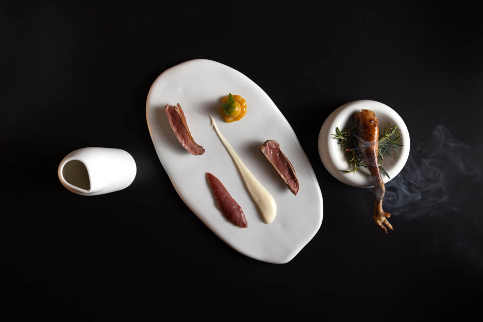 Piccione in Cera d Api Cavolfiori Kumquat 2