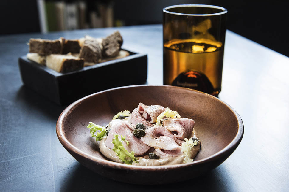 Ratana Il nostro vitello tonnato a modo nostro con una salsa di palamita