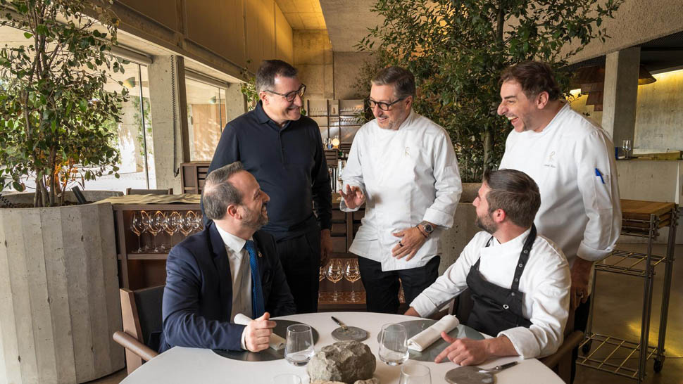 Restaurant Fontane David Borrat team