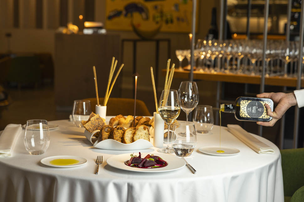 Ristorante Olio mise en place 1