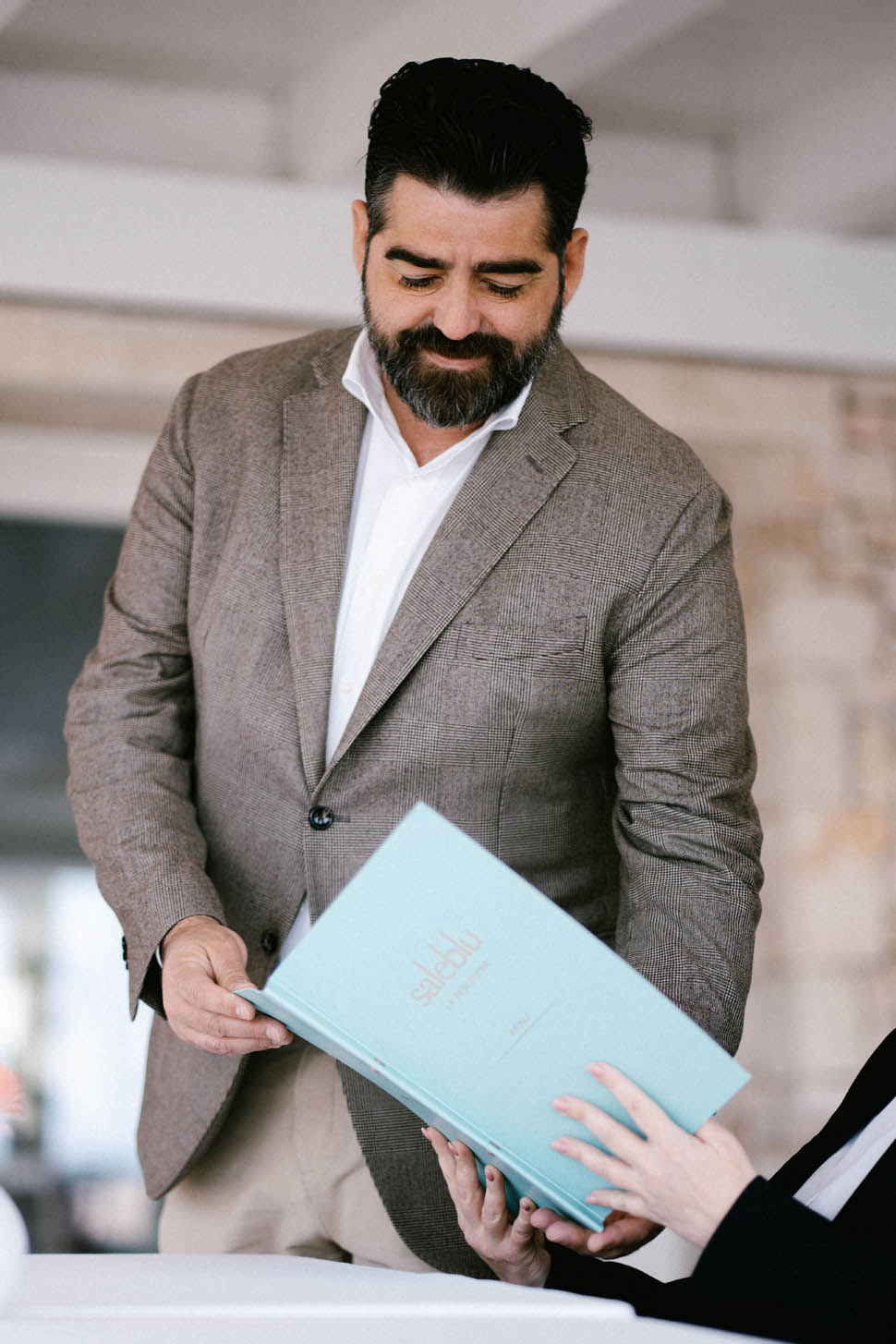 Saleblu Manager Martino Liuzzi
