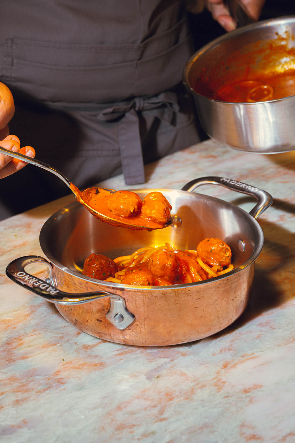 Spaghetti con le polpette